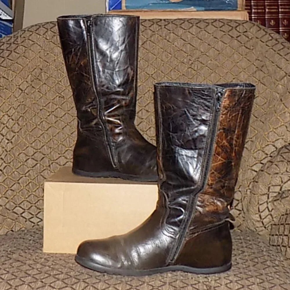 Birkenstock Tatami  Leather boot  made in Portugal EU38 US7 - Picture 2 of 14